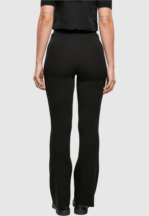 Actual product image Urban Classics Ladies Rib Knit Bootcut Leggings - 16766 (XL)