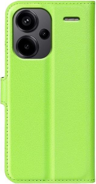 Actual product image MU Classic Litchi Leather Bookcover Series (Xiaomi Redmi Note 13 Pro+)