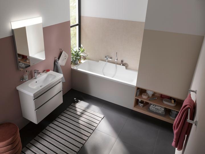 Immagine prodotto Duravit Portabicchieri D-CODE con vetro destro cromato