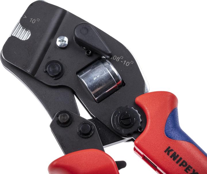 Actual product image Knipex Self-Adjusting Crimping Pliers for wire ferrules (190 mm)