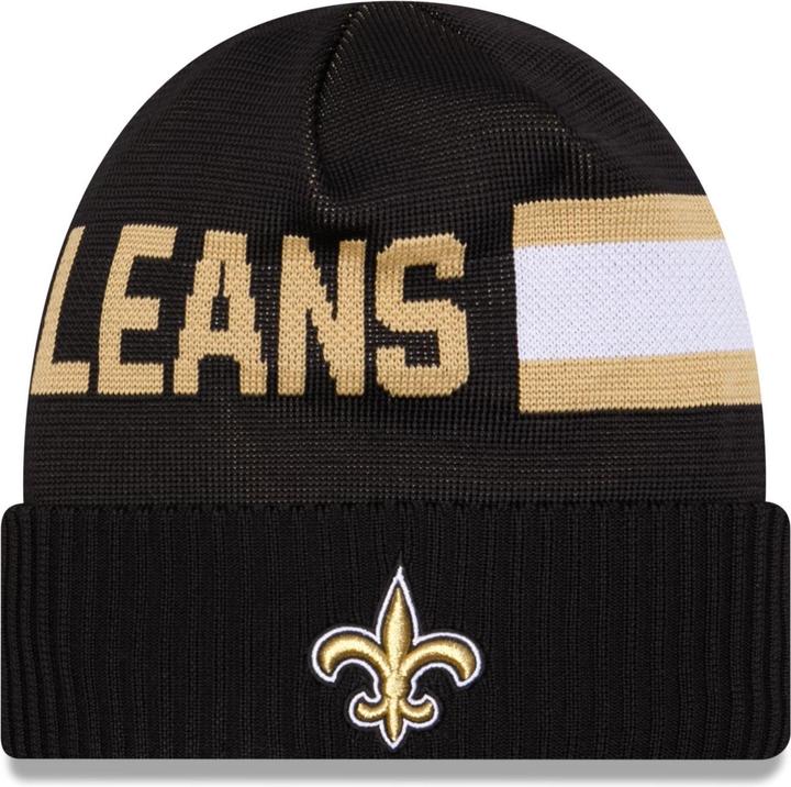 New Era NFL Sideline Tech Knit Mütze - New Orleans Saints