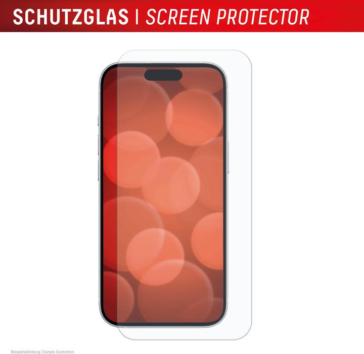 Actual product image Displex Smart Glass, Displayschutzfolie (1 Piece, Apple iPhone 16 Plus)