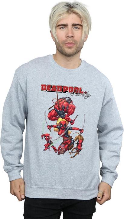 Actual product image Mens Deadpool Family Sweatshirt (3XL)
