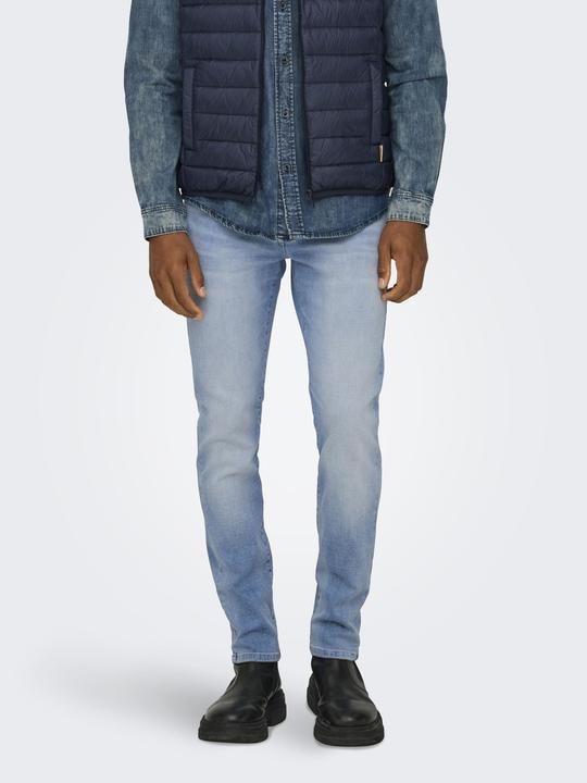 Produktbild Only & Sons ONSWEFT Mittlere Taille Normal geschnitten Jeans Slim Fit Jeans (W29/L34)