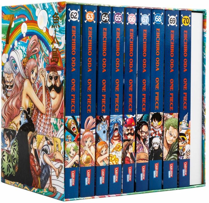 One Piece Sammelschuber 7: Fishman Island (inklusive Band 62-70) (Deutsch, Eiichiro Oda, 2025)