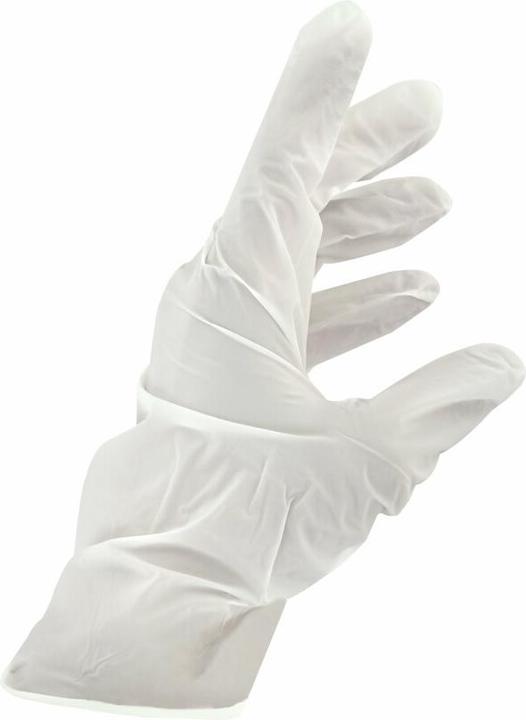3A Vasco Nitril-Handschuhe, 150 Stück, Grösse XL, weiss (XL)