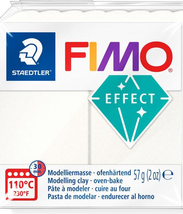 Actual product image Fimo EFFECT modelling clay, pearl metallic, 57 g