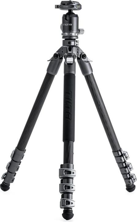 Tilta BT05 Travel Ball Head, 3-Stage Carbon Fiber Tripod (Carbon, Metall)