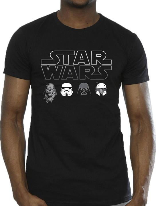 Produktbild Star Wars Character Heads TShirt (XL)