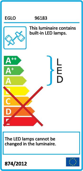 Energy Label EGLO Cardillio 1 (2400 lm)