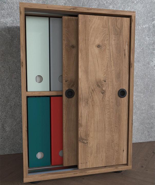 Actual product image VCM Büroschrank Aktenschrank Ulas 2fach (49 x 38 x 74 cm)