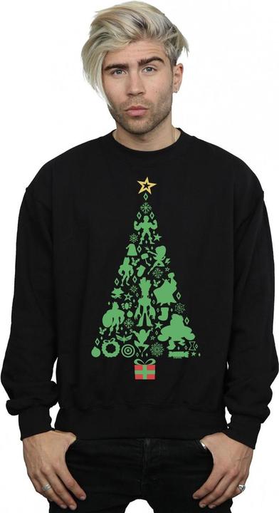 Image du produit - Sweat AVENGERS CHRISTMAS TREE - Homme (5XL)