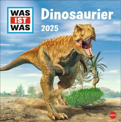 Produktbild WAS IST WAS Dinosaurier Broschurkalende (29.5 x 30 cm, Harter Einband, Deutsch)