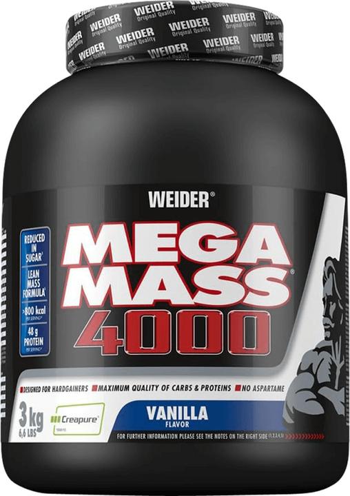 Produktbild Weider Mega Mass 4000 (Vanille, 1 Stk., 3000 g)