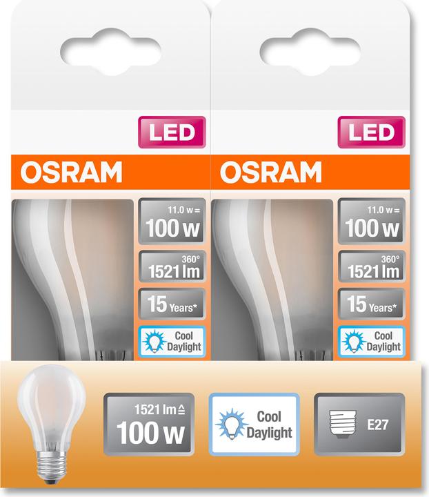 Actual product image Osram Star Classic A (E27, 100 W, 1521 lm, 1 x, D)