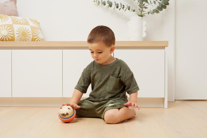 Actual product image Selecta Spielzeug Schaukelrolle - Hund