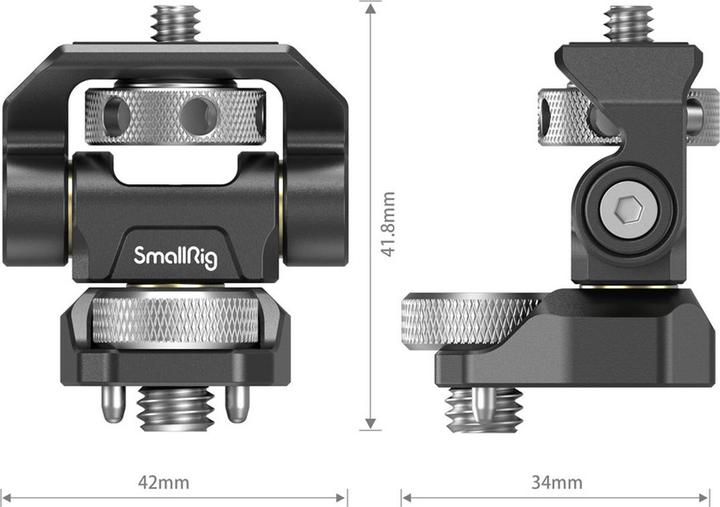 Immagine prodotto SmallRig Monitor orientabile e inclinabile con attacco Arri (Accessori per monitor)