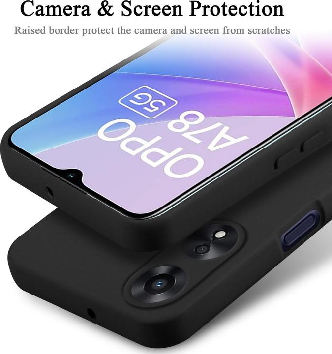 Produktbild Cadorabo Hülle für OPPO A78 5G TPU im Liquid Schutz Silikon Design (Oppo A78 5G)