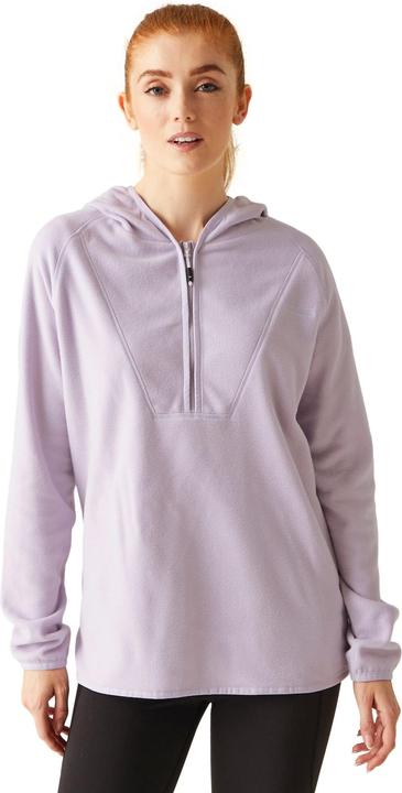 Actual product image Regatta Womens/Ladies Warriewood Microfleece Half Zip Hoodie (38 D)