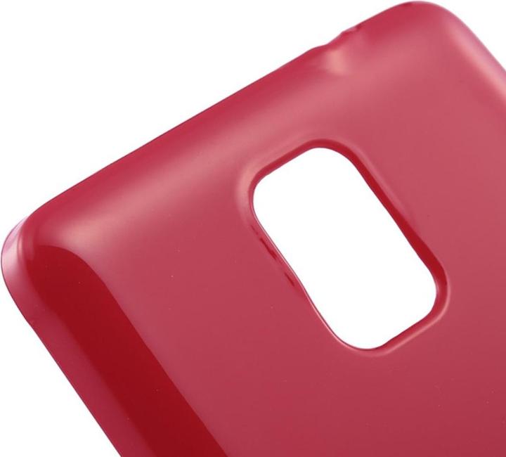 Produktbild König Design Schutzhülle TPU Case für Handy Samsung Galaxy Note 4 SM N910 Rot (Samsung Galaxy Note 4)