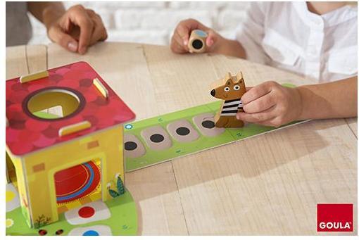 Actual product image Goula Three little pigs (German)
