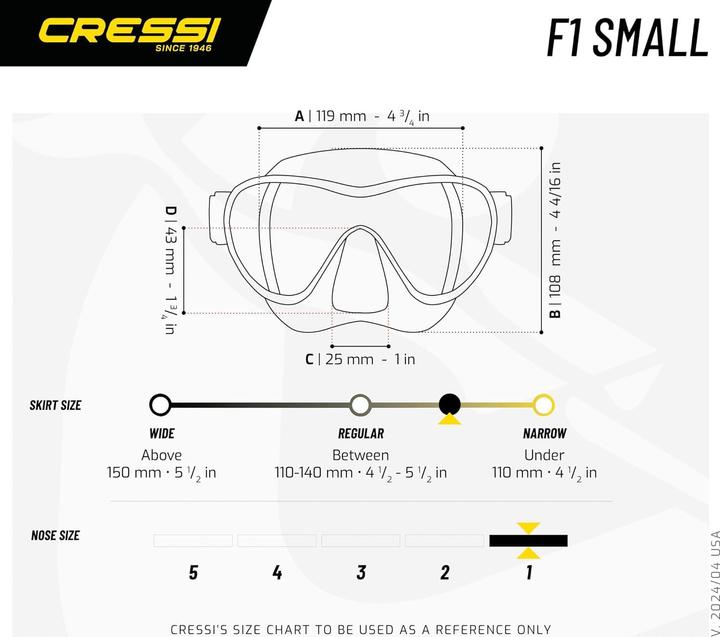 Image du produit Cressi F1