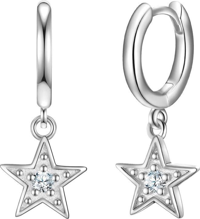 Produktbild Glanzstücke München Damen Ohrringe Stern Sterling Silber - 34608 (Sterling Silber)