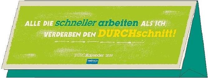 Produktbild Schneller Arbeiten... 2019 Tischkalender (Deutsch)