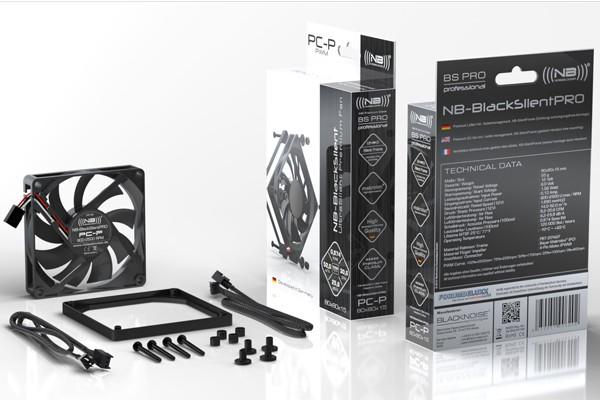 Actual product image Noiseblocker BlackSilent PRO (80 mm, 1 x)