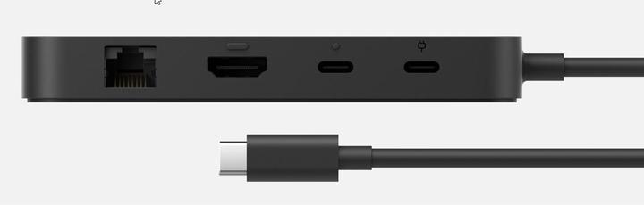 Produktbild Microsoft Surface USB 4 Dock (USB-C, 2 Ports)