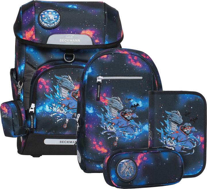 Image du produit Beckmann Sac à dos pour écolier Plus Air avec poche réversible (22 l)