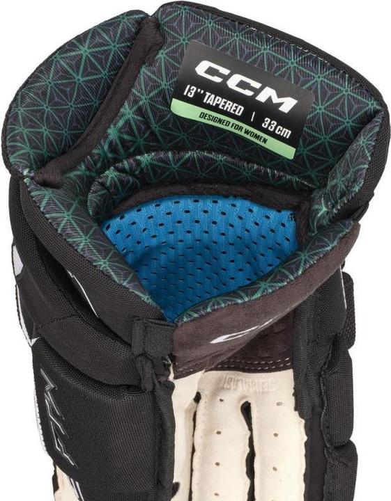Immagine prodotto CCM Guanti da hockey JetSpeed FTW SR da donna (SR 12"/30 cm) (12)