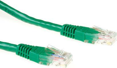 Image du produit CAT6A UTP 0.5m 0.5m Cat6a U/UTP (UTP) Vert Câble réseau (U/UTP, CAT6a, 0.50 m)