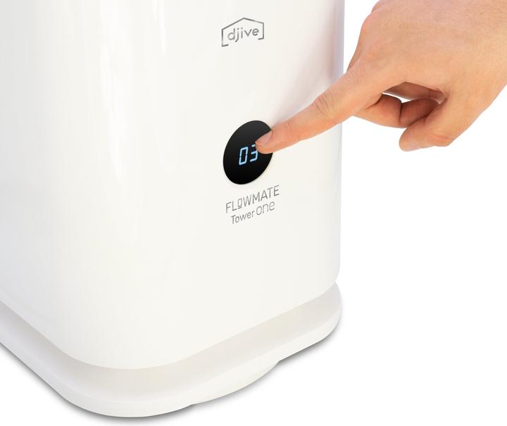 Actual product image Djive Flowmate Tower one - white Tower fan (30 m²)