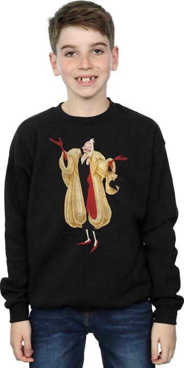 Immagine prodotto Disney 101 Dalmatians Classic Cruella De Vil Felpa Ragazzi (140, 146)