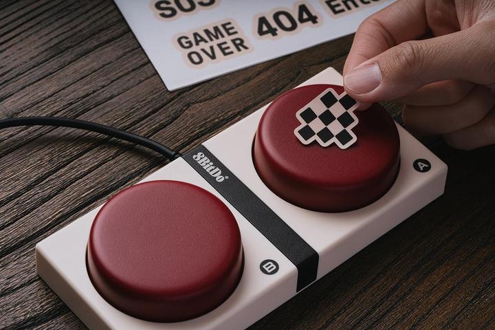 Actual product image 8bitdo Mechanical Keyboard Hot Swappable 87 Keys (Eng. Int., Wireless)