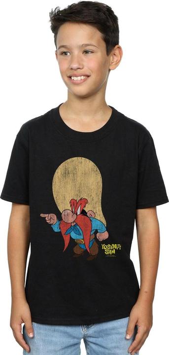 Immagine prodotto Looney Tunes Yosemite Sam Distressed Maglietta Ragazzi (116)