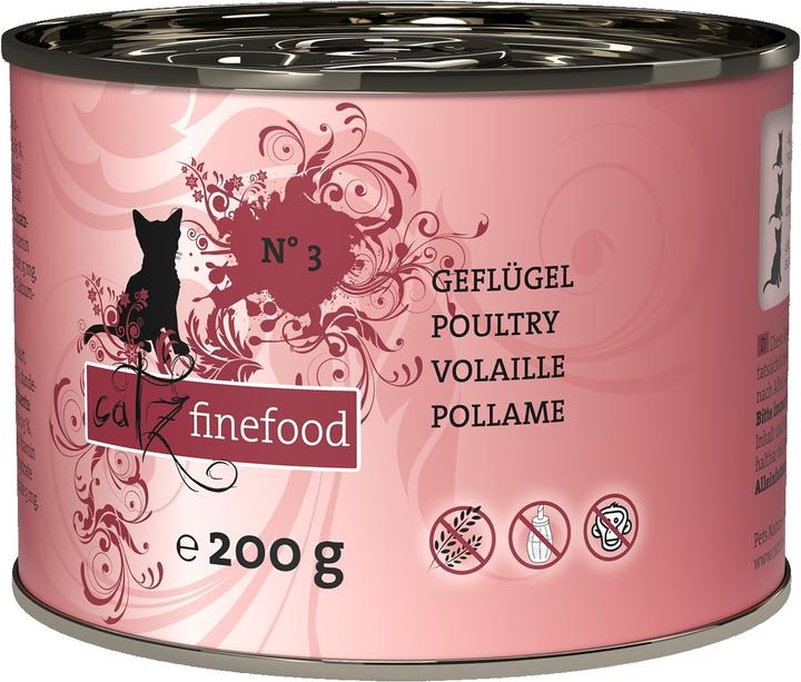 Produktbild Catz Finefood No.03 Geflügel (Adult, 6 Stk., 210 g)