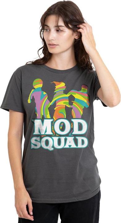 Actual product image The Mod Squad Unisex Adult Run Groovy T-Shirt (XL)
