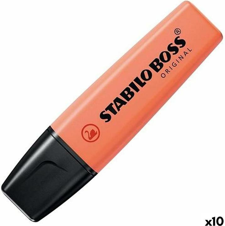 Produktbild STABILO Leuchtmarker Boss Original (Koralle, 5 mm, 10 x)