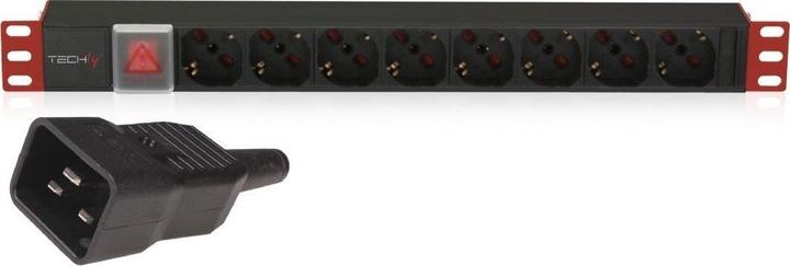 Produktbild Techly Rack 19inch PDU 8 outputs