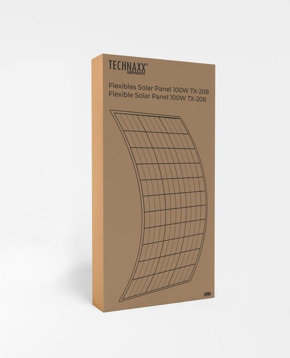 Immagine prodotto Technaxx Solar Panel 100w Flexibel Tx-20 (100 W, 2.10 kg)