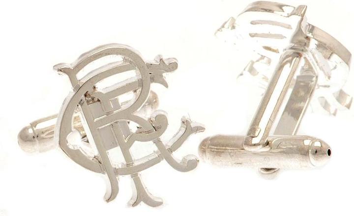 Actual product image Rangers FC Cufflinks Snail Crest (100% synthetic material)