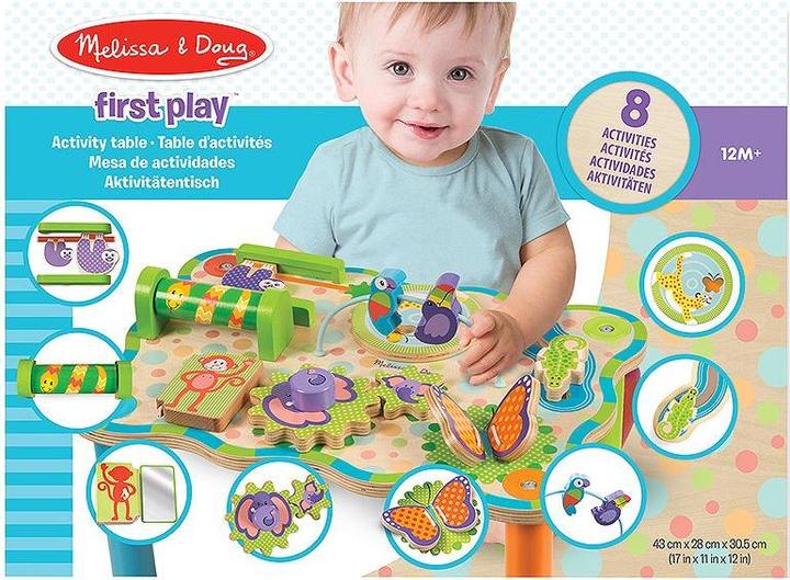 Image du produit Melissa & Doug Table de jeu en bois Jungle