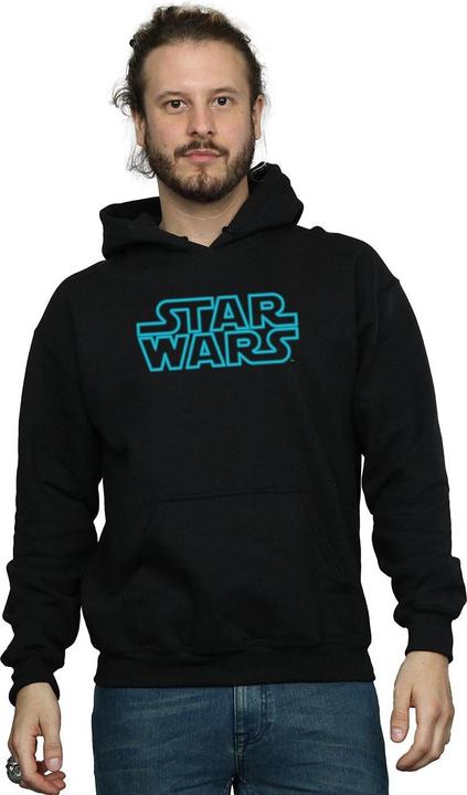 Produktbild Star Wars Neon Sign Logo Kapuzenpullover (XL)