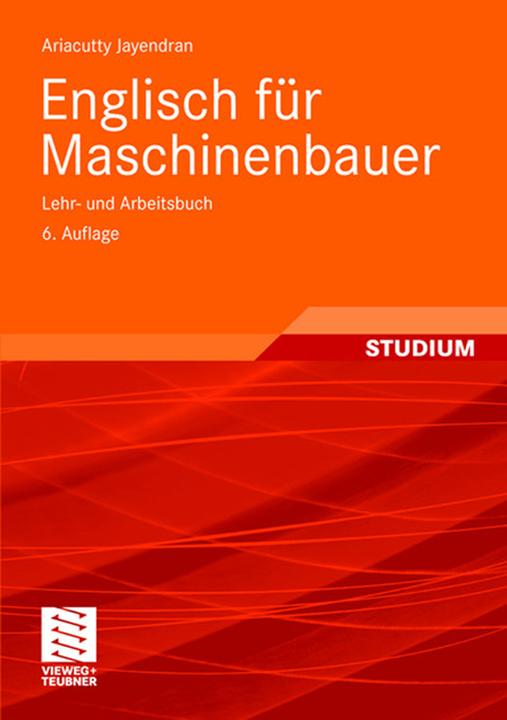 Actual product image Englisch für Maschinenbauer (German, Ariacutty Jayendran, 1994)