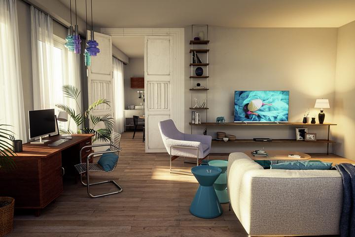 Image du produit Philips 43PUS7556/12 (43", LED, 4K, 2021)
