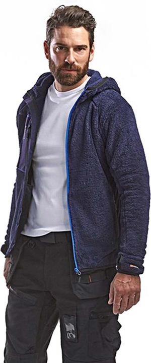 Actual product image Blakläder warm fleece jacket woven fur (XXL)