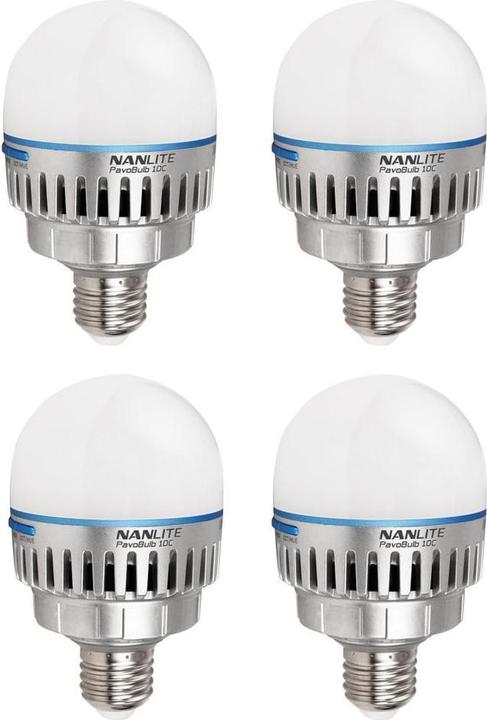 Produktbild Nanlite PavoBulb 10C 4KIT (Studioleuchte, Videoleuchte)