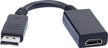 Actual product image Savio CL-55 Video Cable Adapter DP HDMI A (0.20 m, DisplayPort)